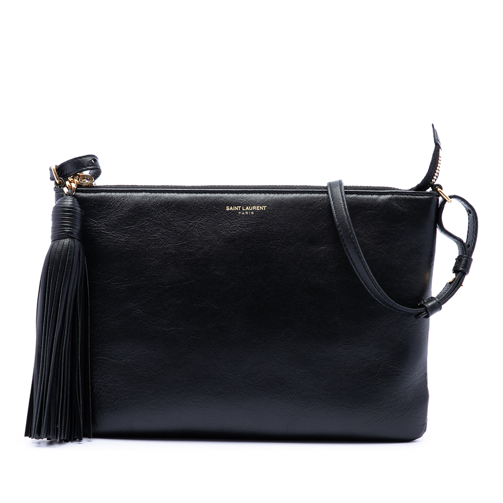 Pre-Loved Saint Laurent Leather Teen Monogram Crossbody - Picture 1 of 6